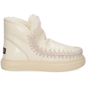 Scarpe Donna Stivaletti Mou Eskimo sneaker bold patent white Bianco