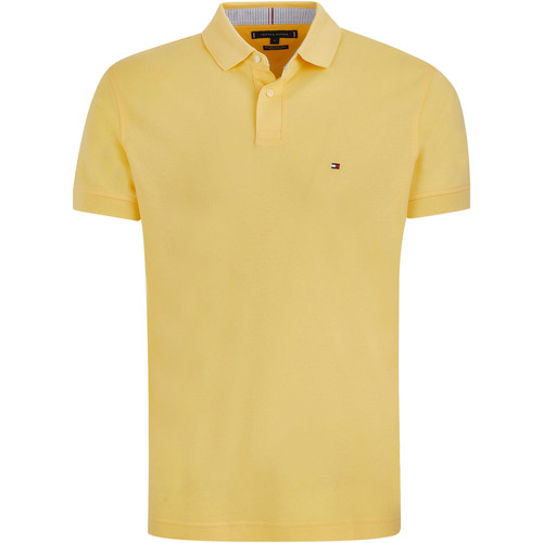 Abbigliamento Uomo Polo maniche corte Tommy Hilfiger  Giallo