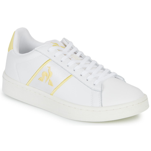 Scarpe Donna Sneakers basse Le Coq Sportif CLASSIC SOFT W Bianco / Giallo