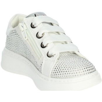 Scarpe Bambina Sneakers basse Asso AG-14523 Bianco