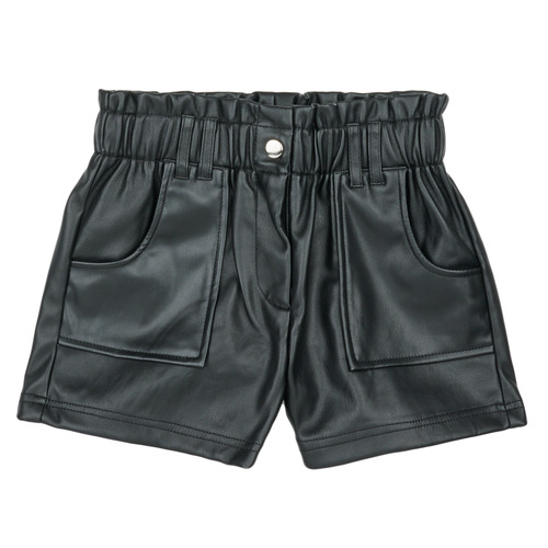 Abbigliamento Bambina Shorts / Bermuda Only KOGSTEPHANIE FAUX LEATHER SHORTS CS OTW Nero