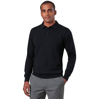 Abbigliamento Uomo Polo maniche lunghe Brook Taverner Casper Blu