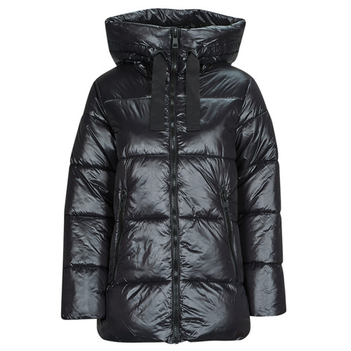 Abbigliamento Donna Piumini Only ONLNEWSCARLETT HOOD PUFFER CC OTW Nero