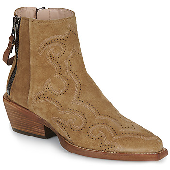 Scarpe Donna Stivaletti Freelance CALAMITY 4 WEST DBL ZIP BOOT Marrone