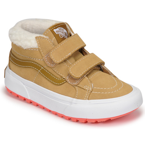 Scarpe Bambina Sneakers alte Vans UY SK8-Mid Reissue V MTE-1 Cognac