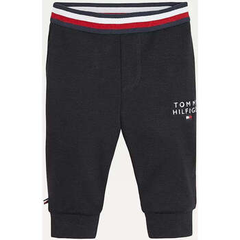 Abbigliamento Bambino Pantaloni da tuta Tommy Hilfiger  Nero