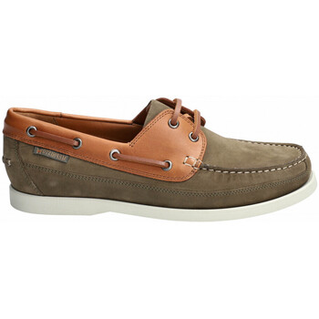 Scarpe Uomo Scarpe da barca Mephisto BOATING Verde