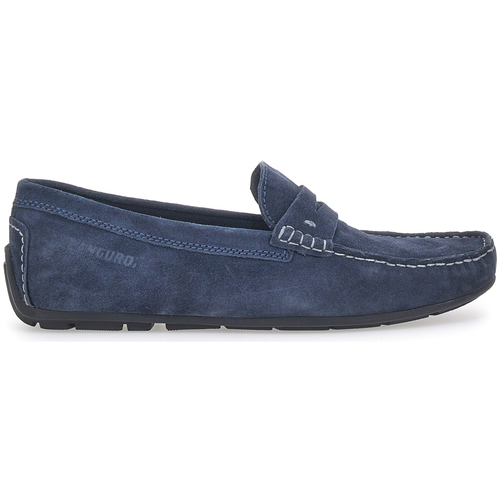 Scarpe Uomo Mocassini Canguro 841 Blu