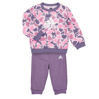 Abbigliamento Bambina Completo Adidas Sportswear AOP FT JOG Rosa