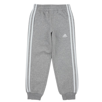 Abbigliamento Unisex bambino Pantaloni da tuta Adidas Sportswear LK 3S PANT Grigio / Bianco