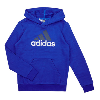 Abbigliamento Bambino Felpe Adidas Sportswear BL 2 HOODIE Blu / Bianco