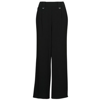 Abbigliamento Donna Pantaloni morbidi / Pantaloni alla zuava Only ONLSANIA BUTTON PANT JRS Nero