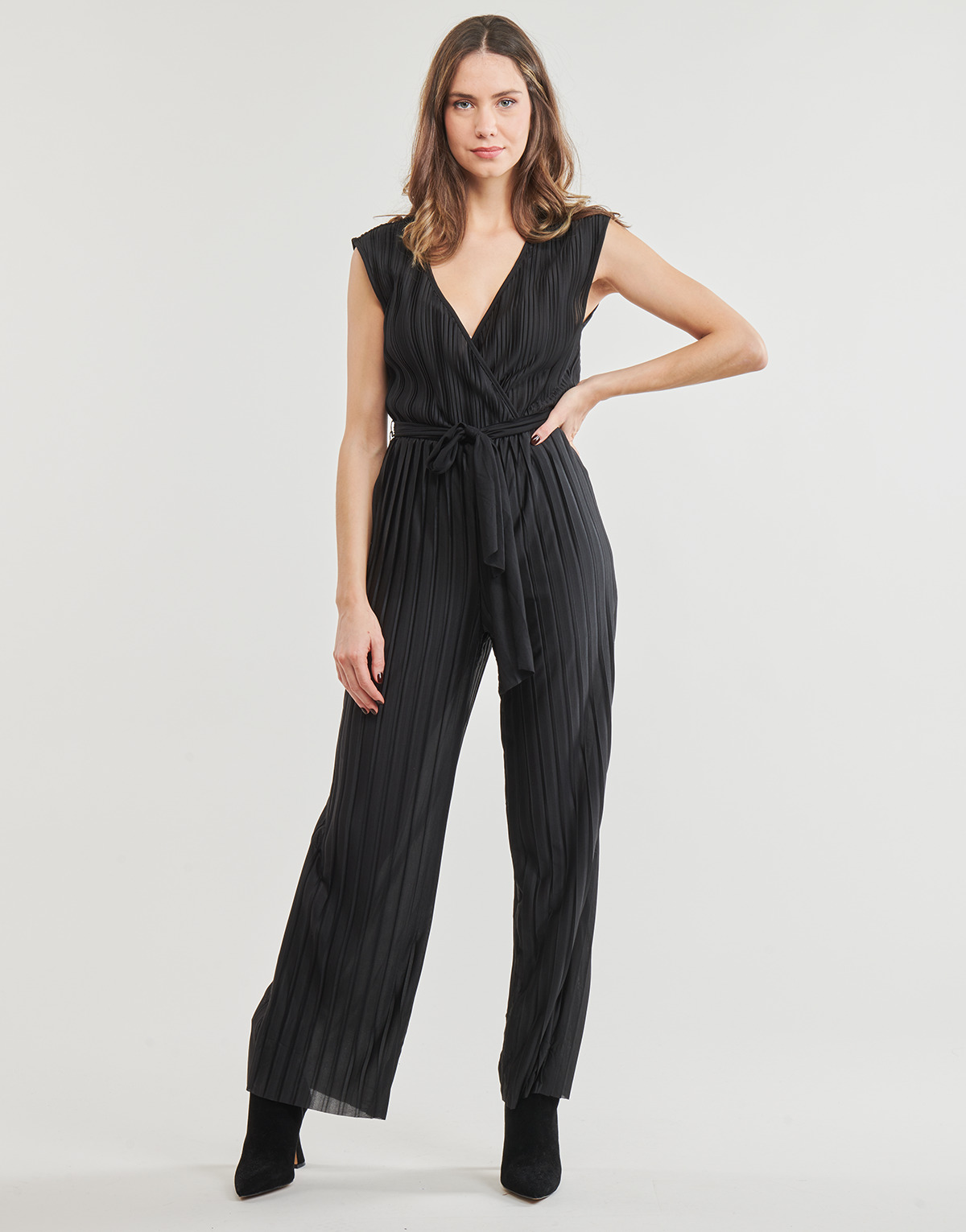 Abbigliamento Donna Tuta jumpsuit / Salopette Only ONLELEMA S/L JUMPSUIT JRS Nero