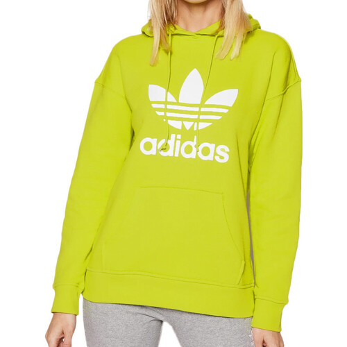 Abbigliamento Bambina Felpe adidas Originals HE6950 Verde