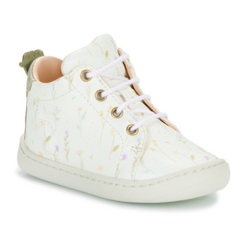 Scarpe Bambina Sneakers alte Easy Peasy MY DEBOO LACET Bianco