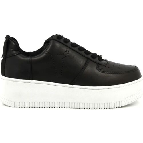 Scarpe Donna Tennis Windsor Smith RACERR BLK/WHT Nero