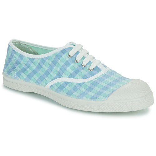 Scarpe Donna Sneakers basse Bensimon SUMMER CHECKS Blu