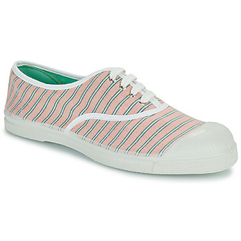 Scarpe Donna Sneakers basse Bensimon RAYURES Rosa / Verde