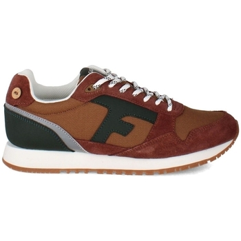 Scarpe Uomo Sneakers Faguo ELM BASKETS WOVEN SUEDE Marrone