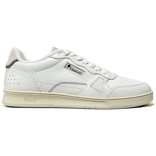 Scarpe Uomo Sneakers Faguo COMMUTE 1 BASKETS LEATHER Bianco