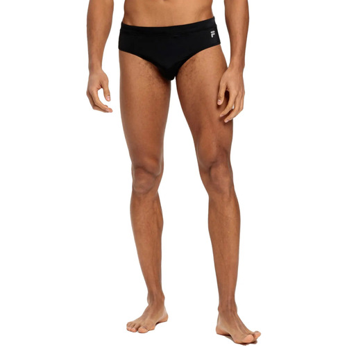 Abbigliamento Uomo Costume / Bermuda da spiaggia Fila Costume da bagno slip  SANTOS Swim Briefs Uomo Rosso e Nero Nero