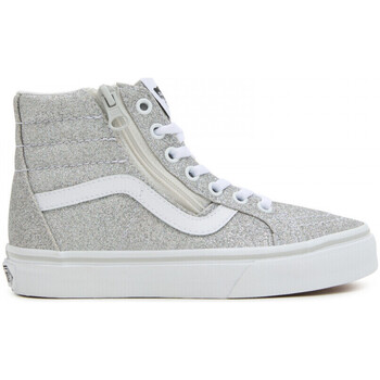 Scarpe Bambino Scarpe da Skate Vans Sk8-hi reissue side zip Argento