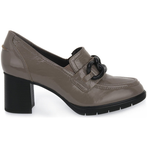 Scarpe Donna Mocassini Jana TAUPE PATENT Marrone