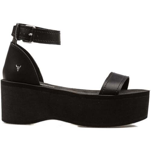 Scarpe Donna Sandali Windsor Smith Sandali Smooth Action Nero