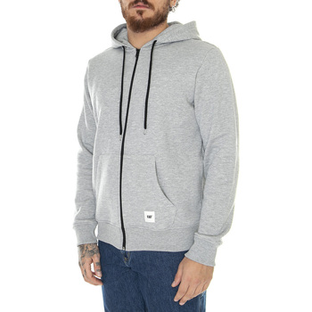 Abbigliamento Uomo Felpe Caterpillar Zip Up Hoodie Light Heather Grey Grigio