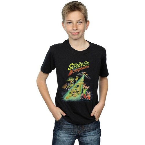 Abbigliamento Bambino T-shirt & Polo Scooby Doo The Alien Invaders Nero