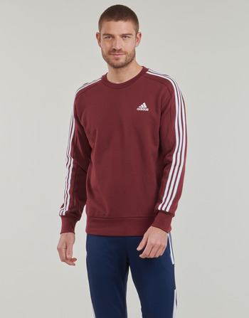 Abbigliamento Uomo Felpe Adidas Sportswear M 3S FT SWT Bordeaux / Bianco