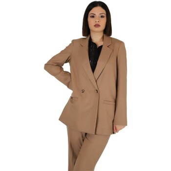 Abbigliamento Donna Giacche / Blazer Zahjr 53538804 Marrone