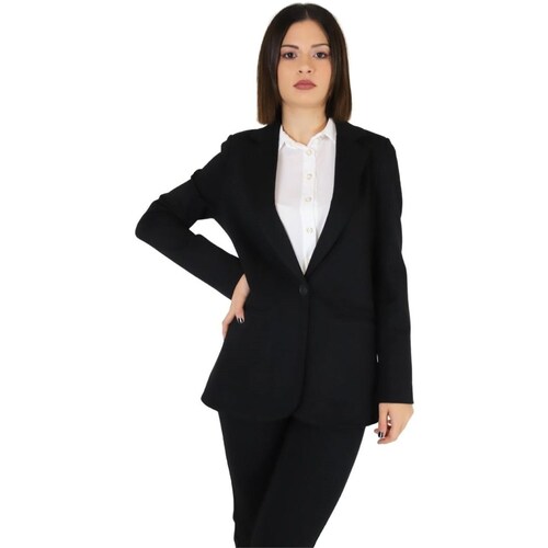 Abbigliamento Donna Giacche / Blazer Zahjr 53538800 Nero