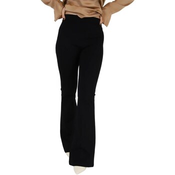 Abbigliamento Donna Pantaloni morbidi / Pantaloni alla zuava Zahjr 5358897 Nero