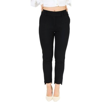 Abbigliamento Donna Pantaloni morbidi / Pantaloni alla zuava Zahjr 53538801 Nero