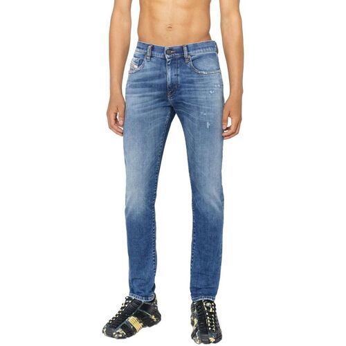 Abbigliamento Uomo Jeans Diesel 2019 D-STRUKT 09G32-01 Blu