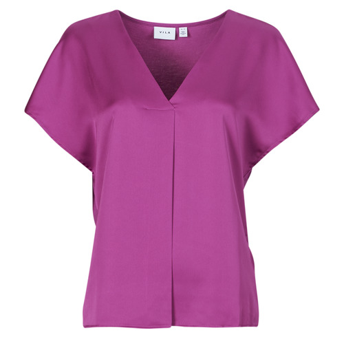 Abbigliamento Donna Top / Blusa Vila VIELLETTE Fucsia