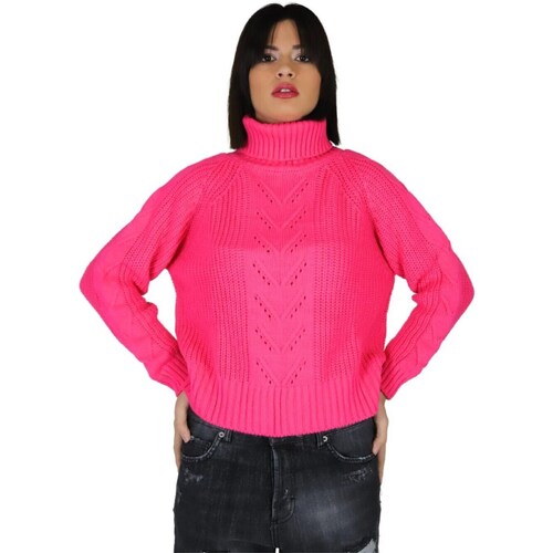 Abbigliamento Donna Maglioni Zahjr 53538938 Rosa