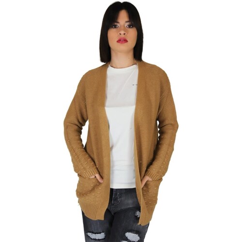 Abbigliamento Donna Gilet / Cardigan Zahjr 53538863 Marrone