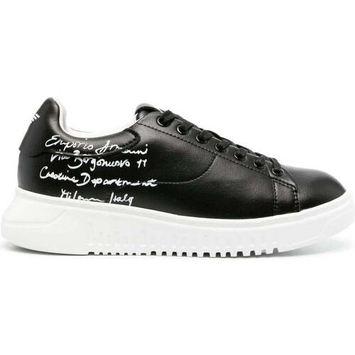 Scarpe Donna Sneakers basse Emporio Armani  Nero