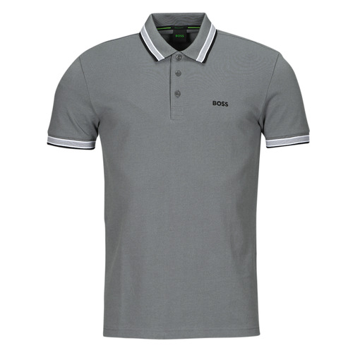 Abbigliamento Uomo Polo maniche corte BOSS Paddy Grigio / Nero