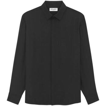 Abbigliamento Uomo Camicie maniche lunghe Saint Laurent CHEMISE Nero