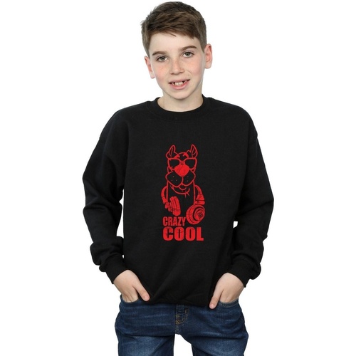 Abbigliamento Bambino Felpe Scooby Doo Crazy Cool Nero