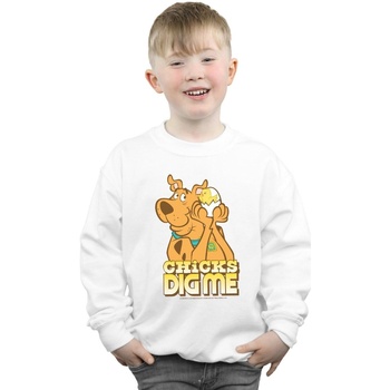 Abbigliamento Bambino Felpe Scooby Doo BI32493 Bianco