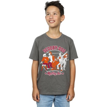 Abbigliamento Bambino T-shirt & Polo Scooby Doo Collegiate Circle Multicolore