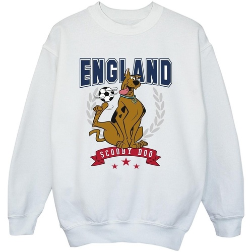 Abbigliamento Bambino Felpe Scooby Doo England Football Bianco