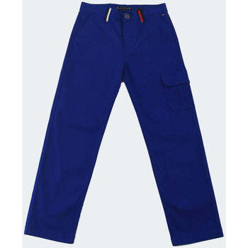 Abbigliamento Bambino Pantaloni Tommy Hilfiger  Blu