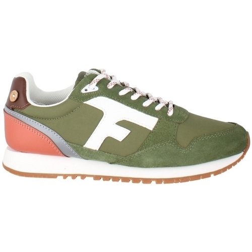 Scarpe Uomo Sneakers Faguo ELM BASKETS SYN WOVEN SUE Verde