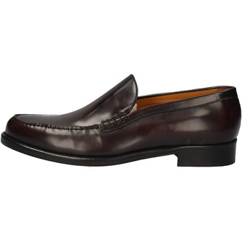 Scarpe Uomo Mocassini Hudson FL06 Bordeaux