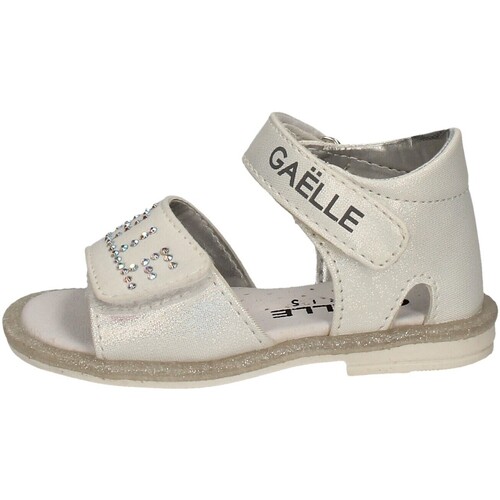 Scarpe Bambina Sandali GaËlle Paris G-330 Bianco